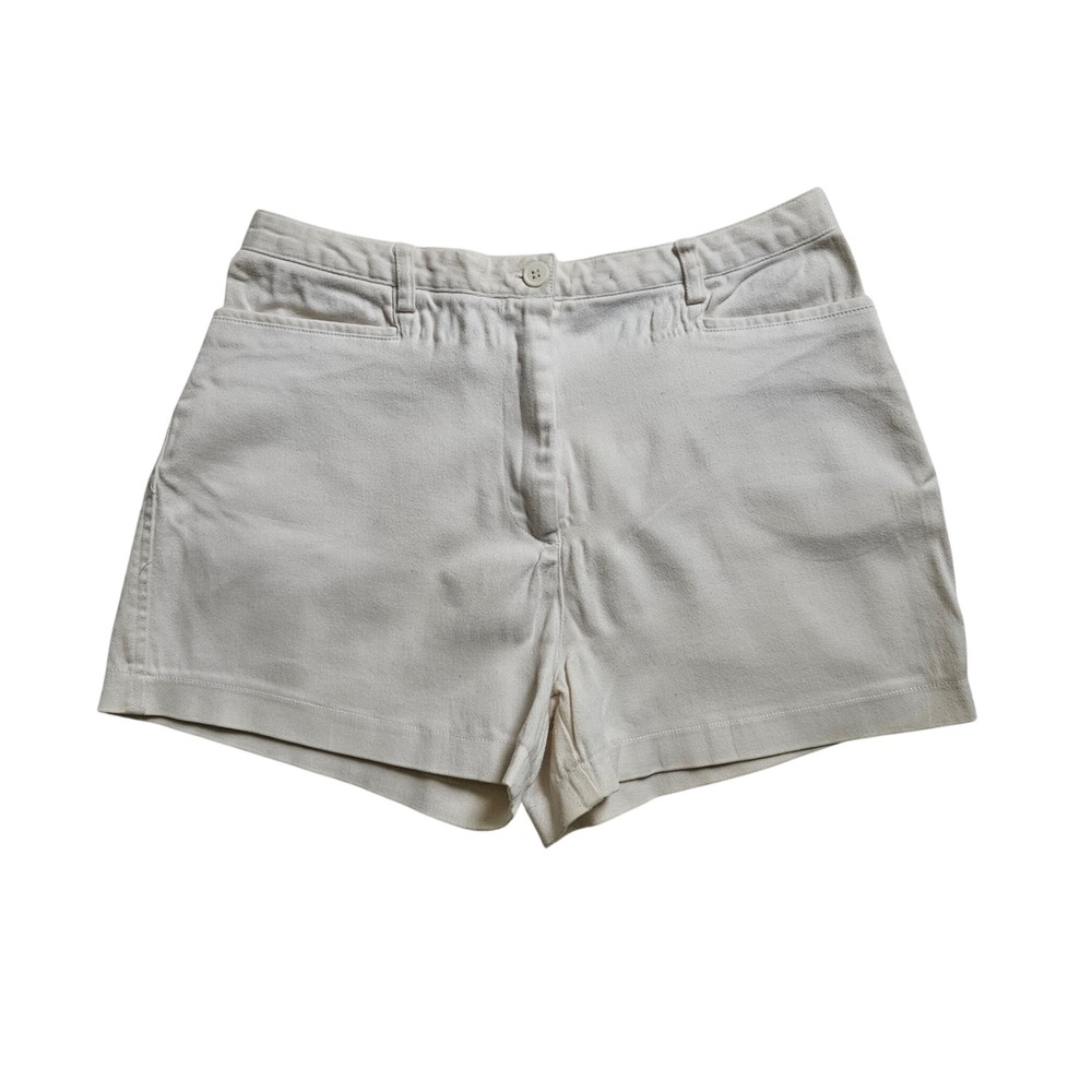 Womens High Waisted Cotton shorts